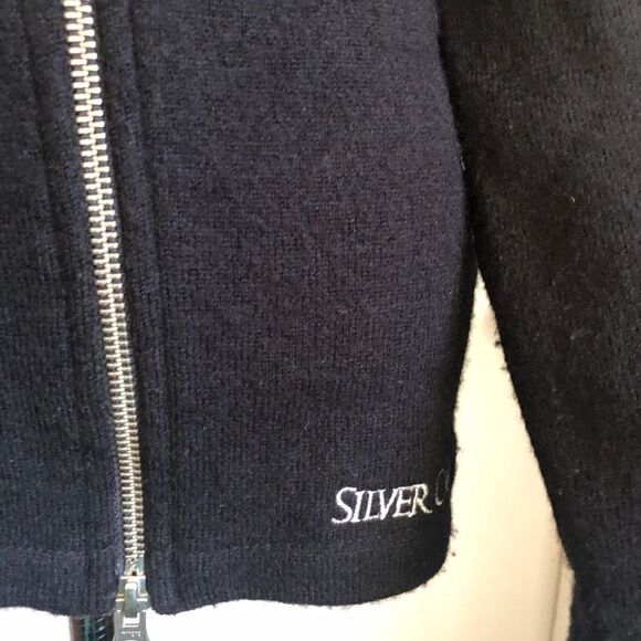 KUHL Prague Wool Asymmetrical Black Full Zip Jacket Size XS - Picture 2 of 11